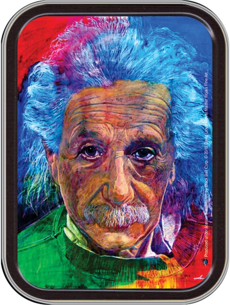 Albert Einstein Stash Tin