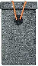 RPROT Cell Phone Anti-Tracking Anti-GPS RFID Signal Blocker Pouch Case Bag，Handset Function Bag E.M.F Protection Shielding WiFi 5G (Gray)