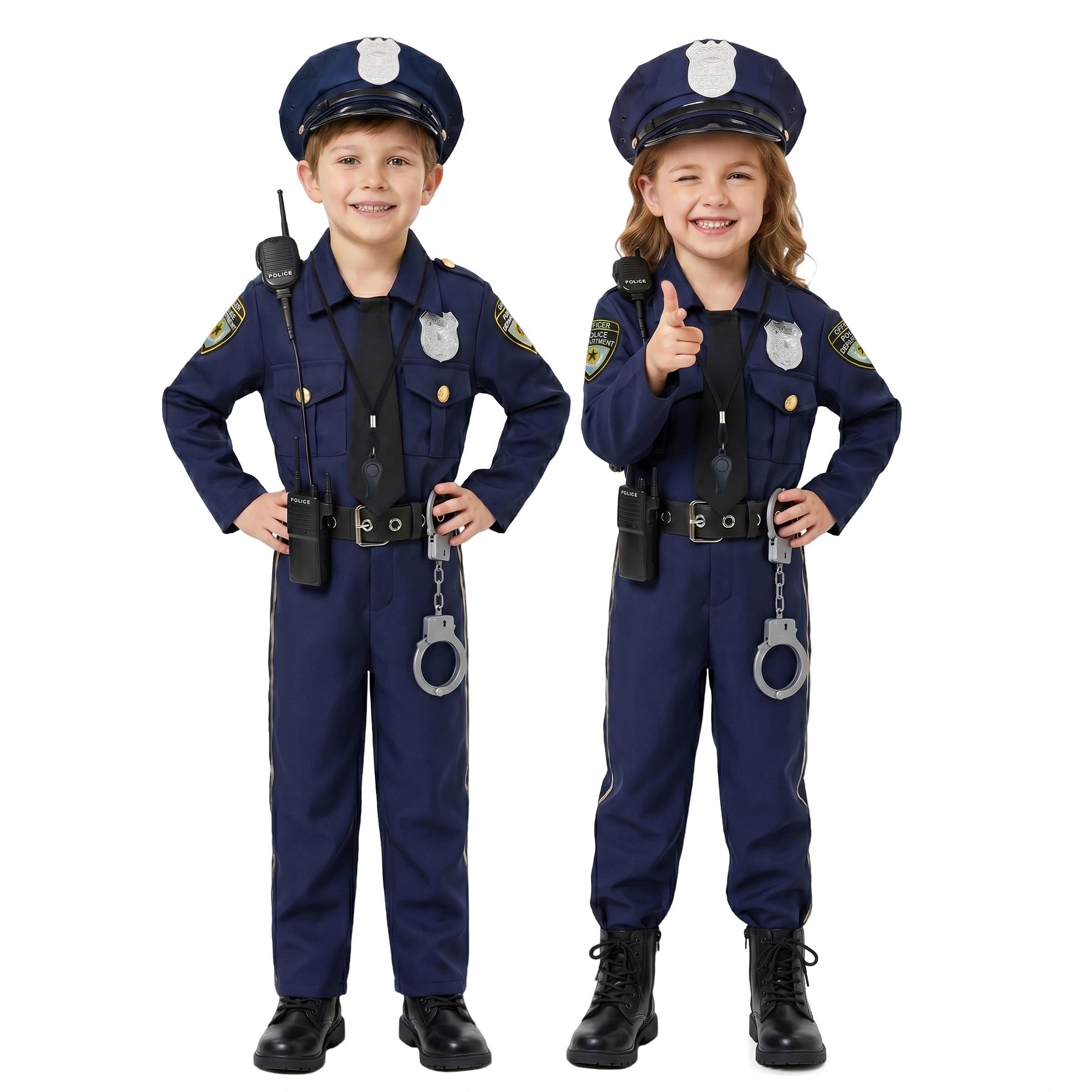 Kids Police Officer Costume