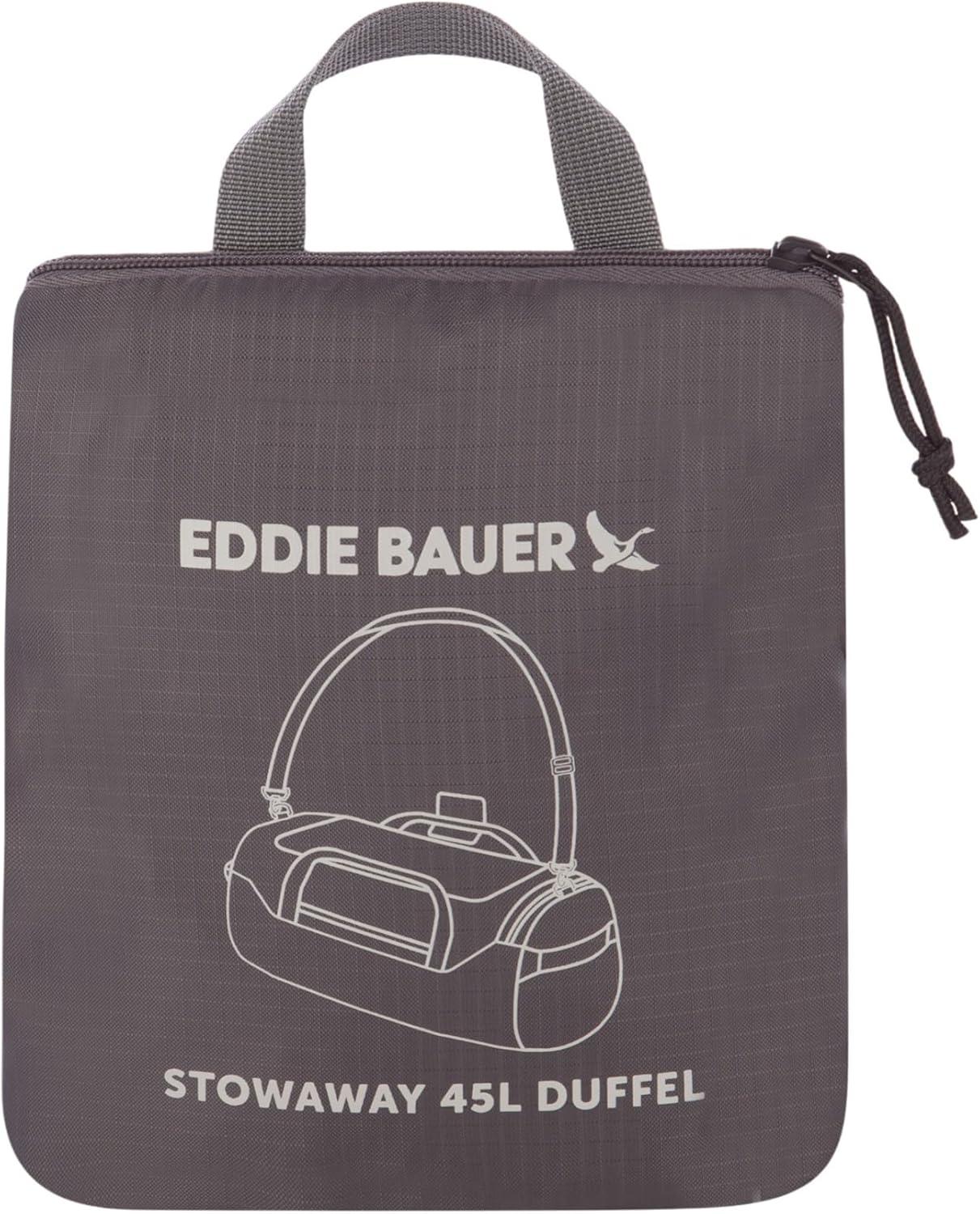 Eddie Bauer Stowaway Packable Duffel Bag | Travel | Foldable | Lightweight | Durable | Ripstop Polyester