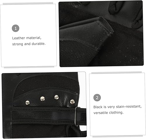 Miniatura 8 de Healeved Absorbing Gloves Guantes para Gym Hombre Mens Glives Gym Breathable Gloves Portable Gym Gloves Exercise Gloves Anti Vibration Gloves