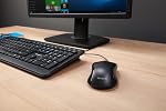 Targus 3-Button USB Full-Size Optical Mouse with 6-Foot USB Cord, Supports Windows and Mac, Black (AMU81USZ)