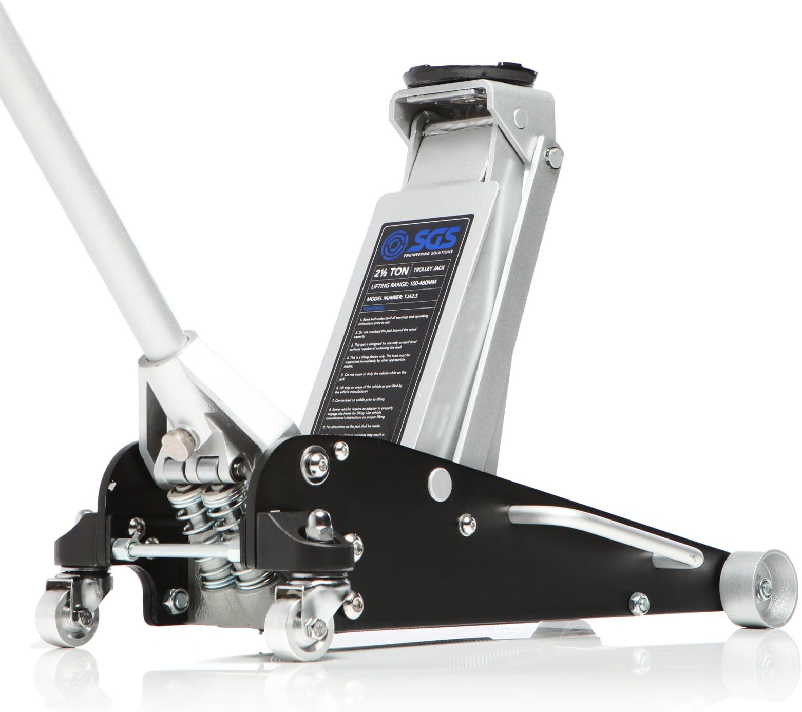 2.5 Ton Lightweight Aluminum Chassis Racing Trolley Jack