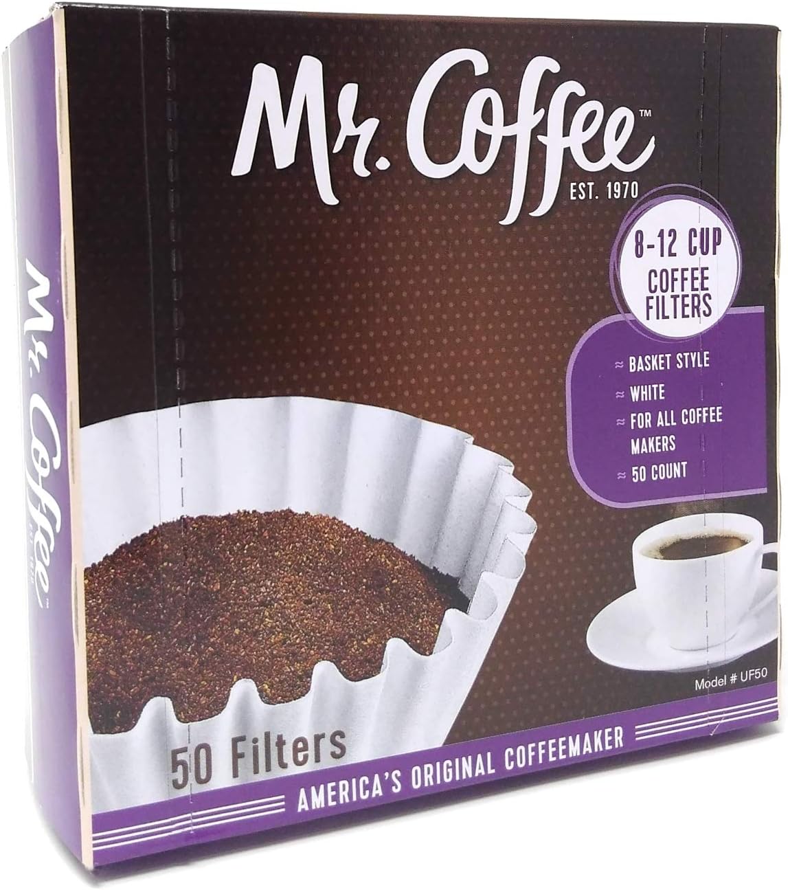 Coffee Filters, Fluted, 50-Ct.