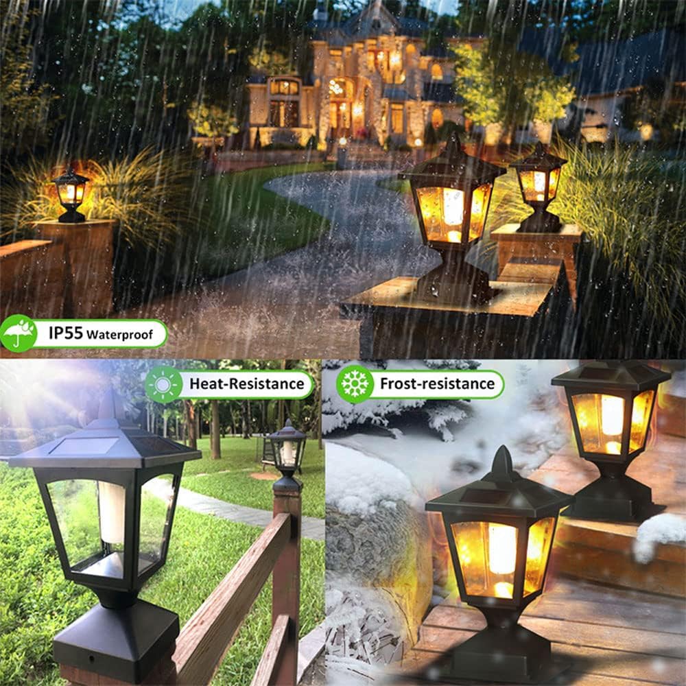 Solar Post Cap Lights, 4X4 4X6 6X6 Fence Post Light Solar - View #6