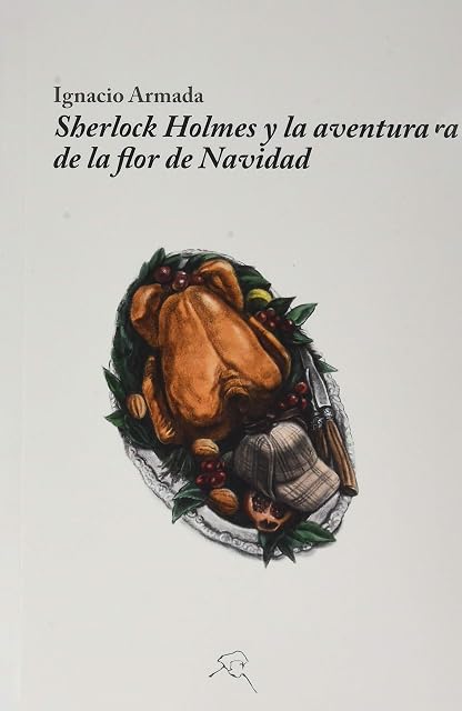 Portada de Sherlock Holmes y la aventura de la flor de Navidad