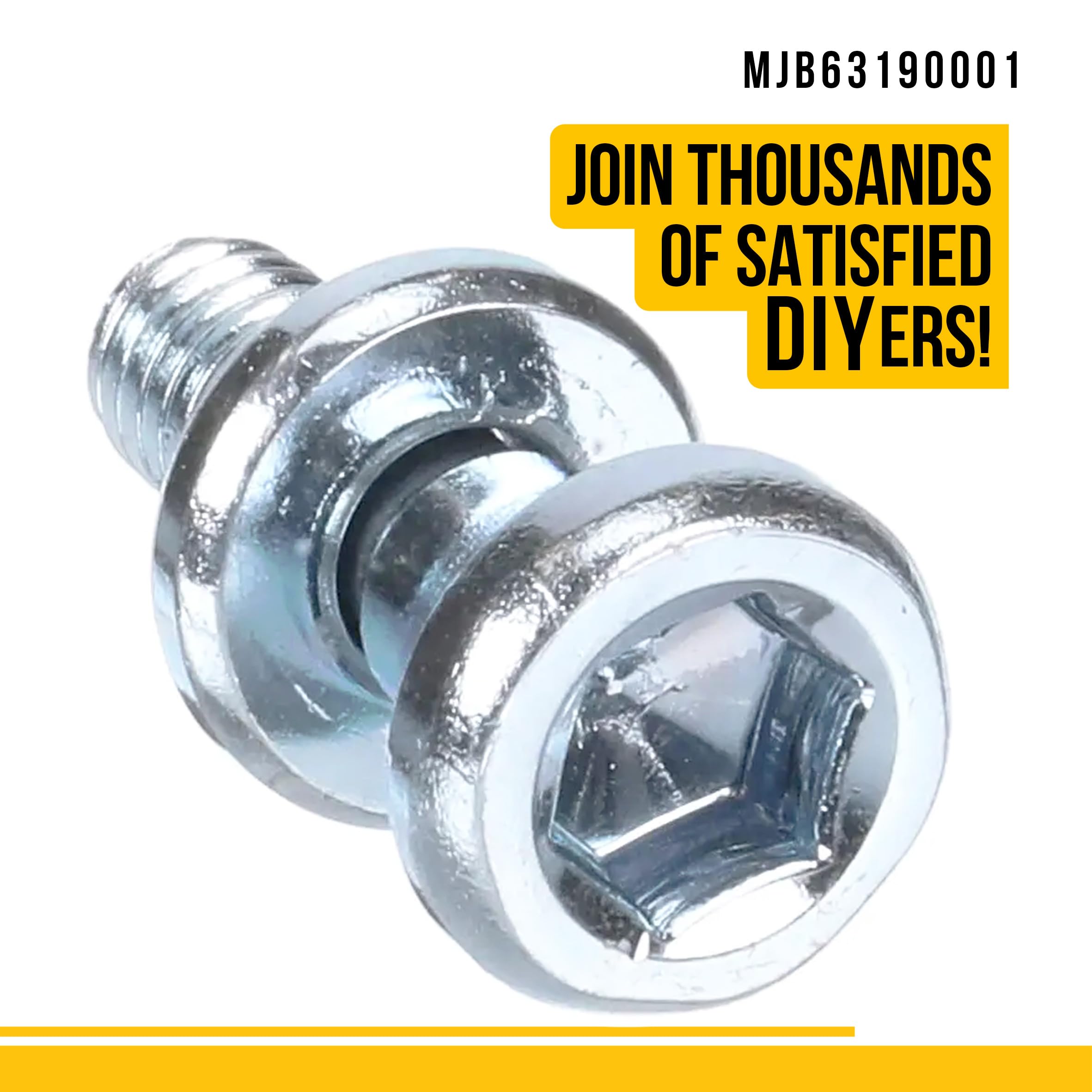 Amazon.com: Upgraded MJB63190001 Handle Mounting Stud - Compatible  