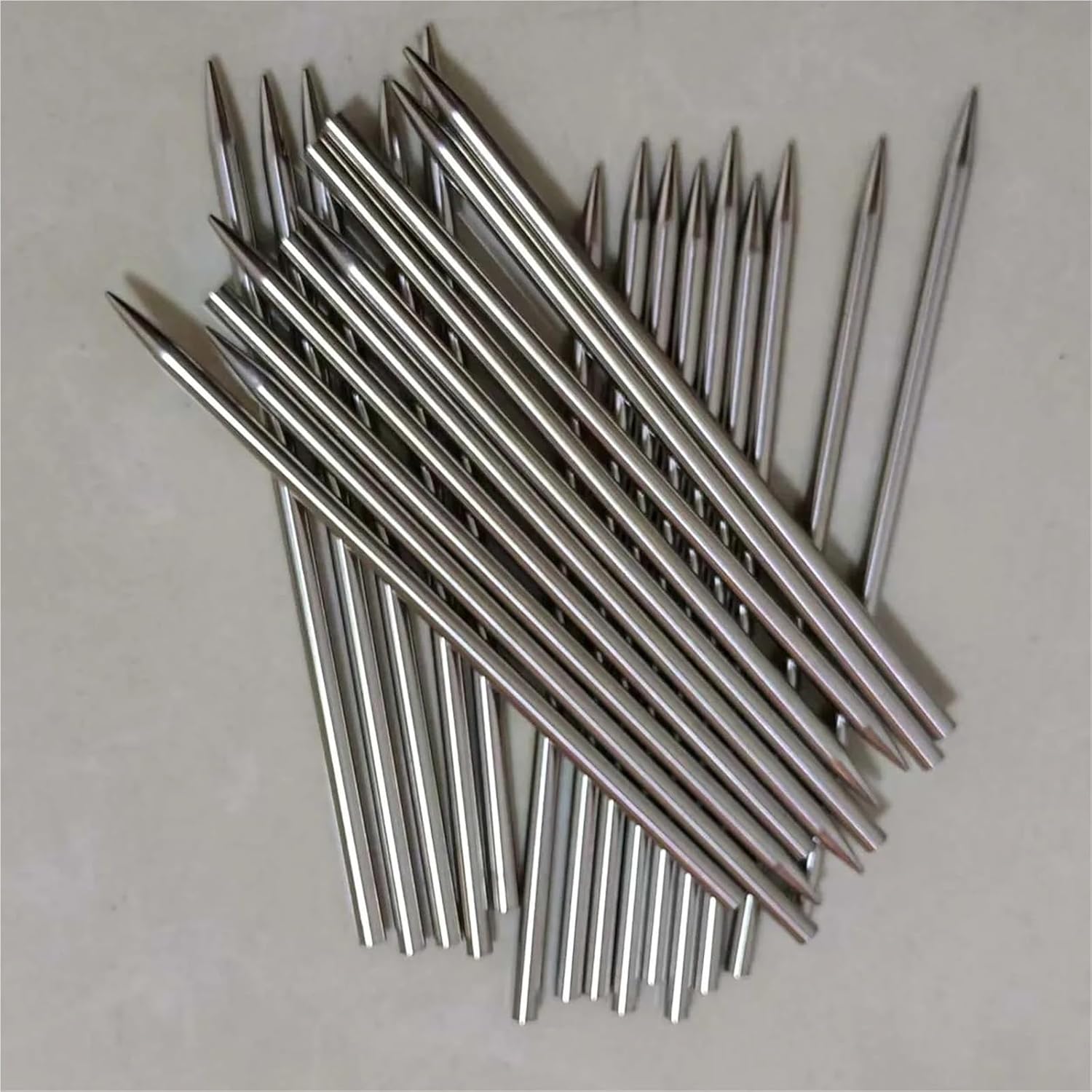 4mm*120mm SUS304 One End Pointed Head Thermometer Temperature Sensor Thermocouple Parts Probe Sleeves(50pcs)