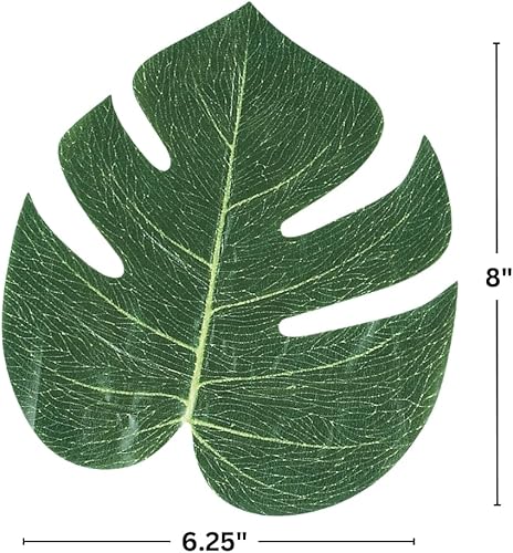Miniatura 2 de Fun Express FX IN-70/1514 Hojas tropicales, 8", Verde