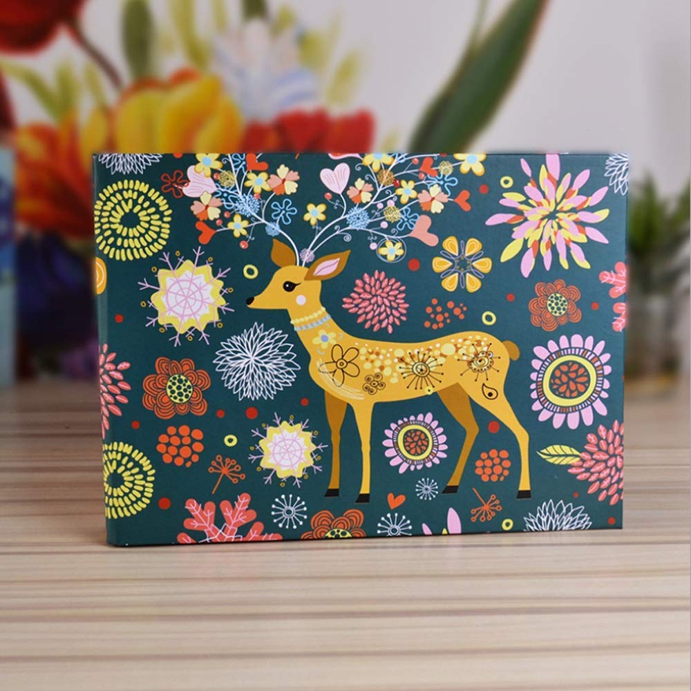 Álbum de fotos para scrapbook de 10 pulgadas con apertura flexible de 360 grados