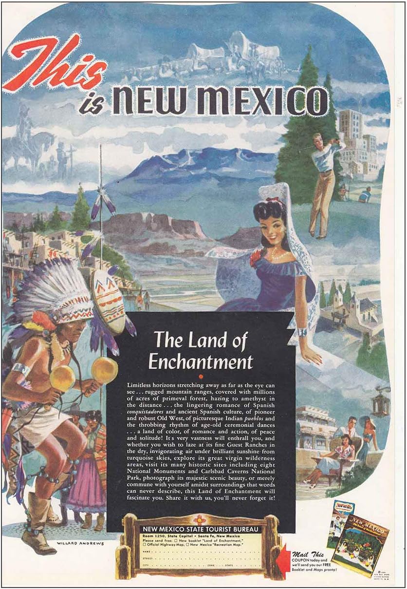 1949 New Mexico Willard Andrews, This is New Mexico, New