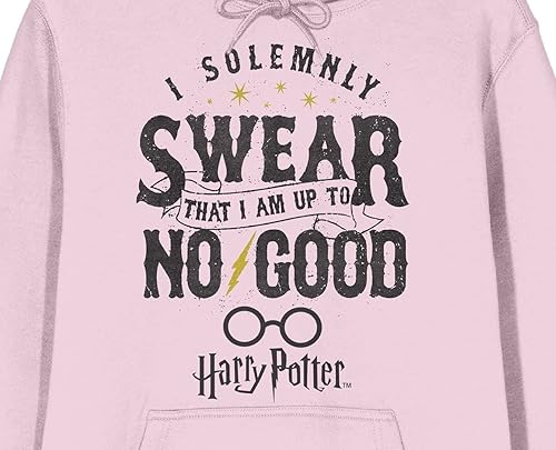 Miniatura 2 de Bioworld Harry Potter I Solemnly Swear I Am Up To No Good - Sudadera con capucha de manga larga para hombre rosa