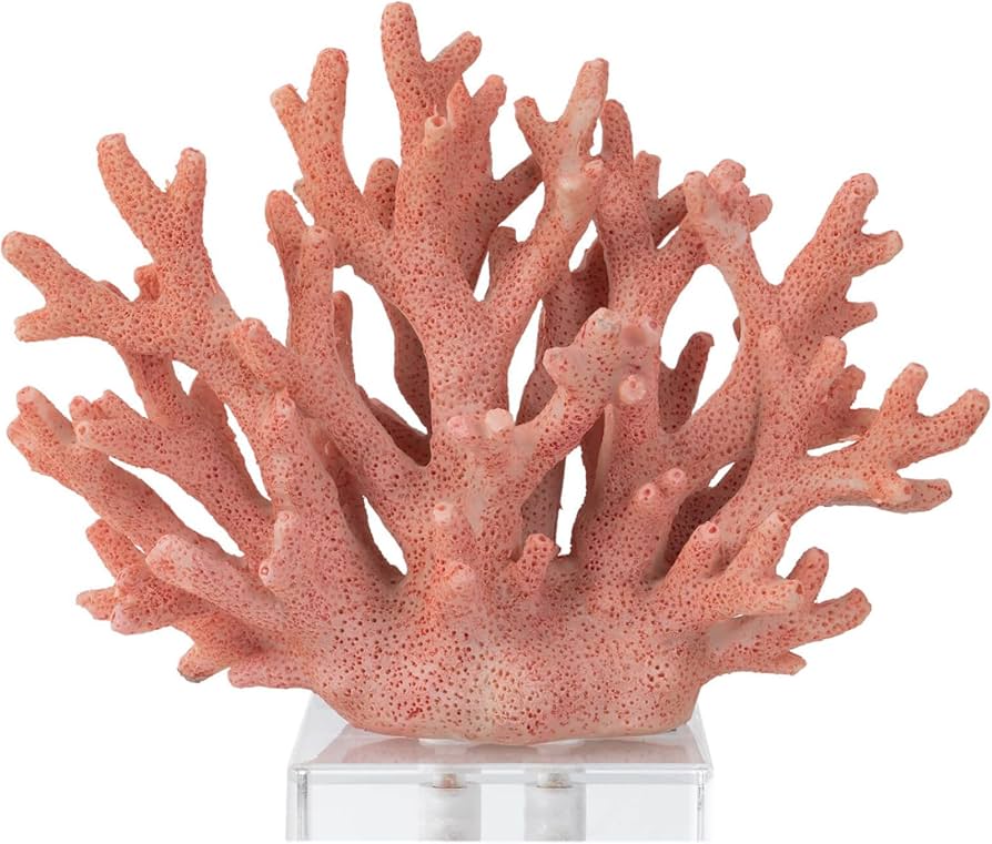 Amazon.com: Hjpzrui Coral Reef Decor Faux Coral Decor Resin Coral