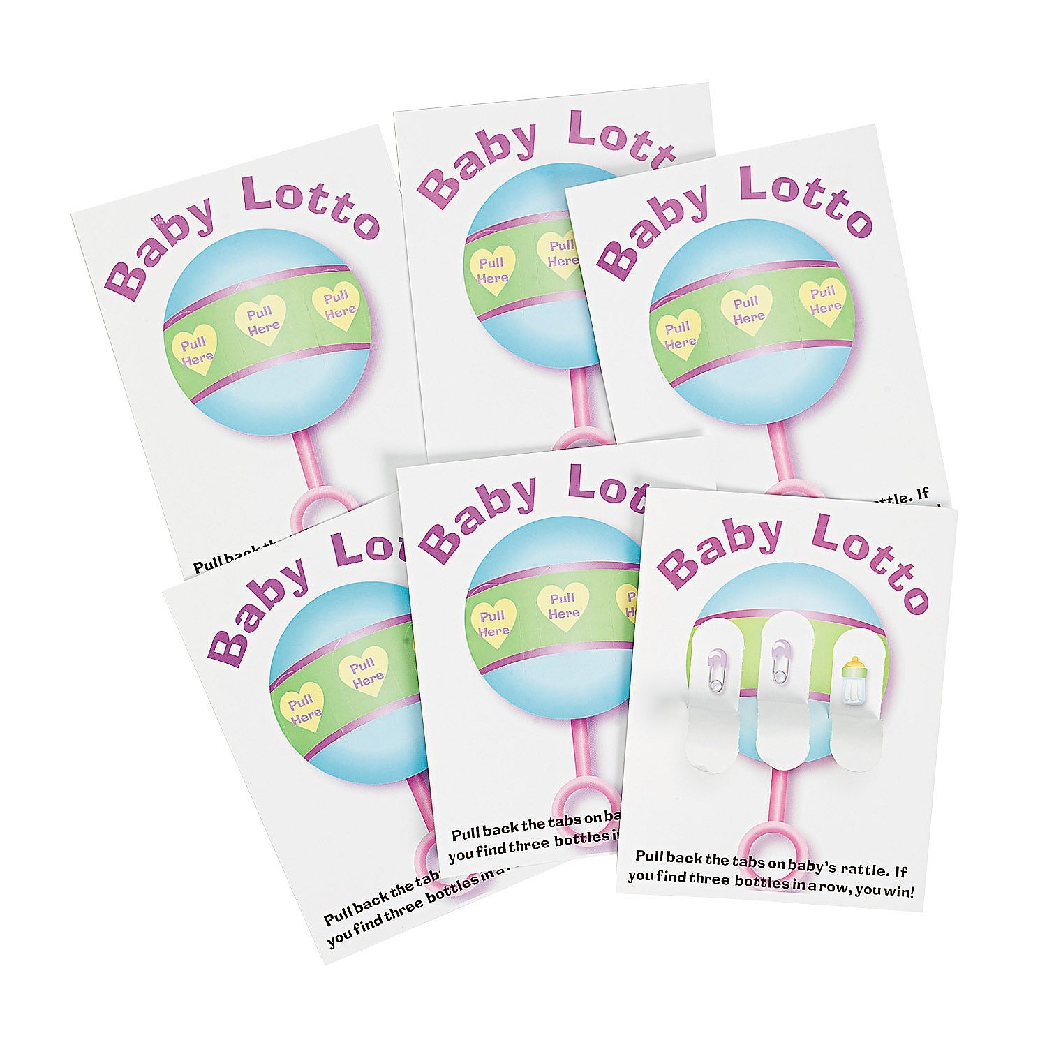 Fun Express - Baby Shower Lotto Game Cards (24 Pieces)