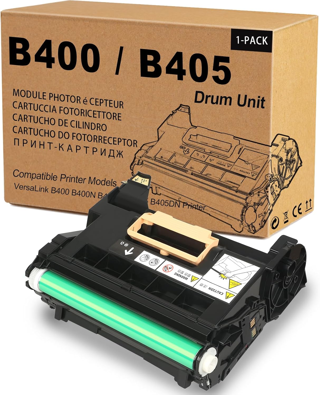 101R00554 Imaging Unit for B400 B405 Black Drum Unit Replacement for Xerox VersaLink B400 B400N B400DN B405 B405DN Printer(1 Pack)