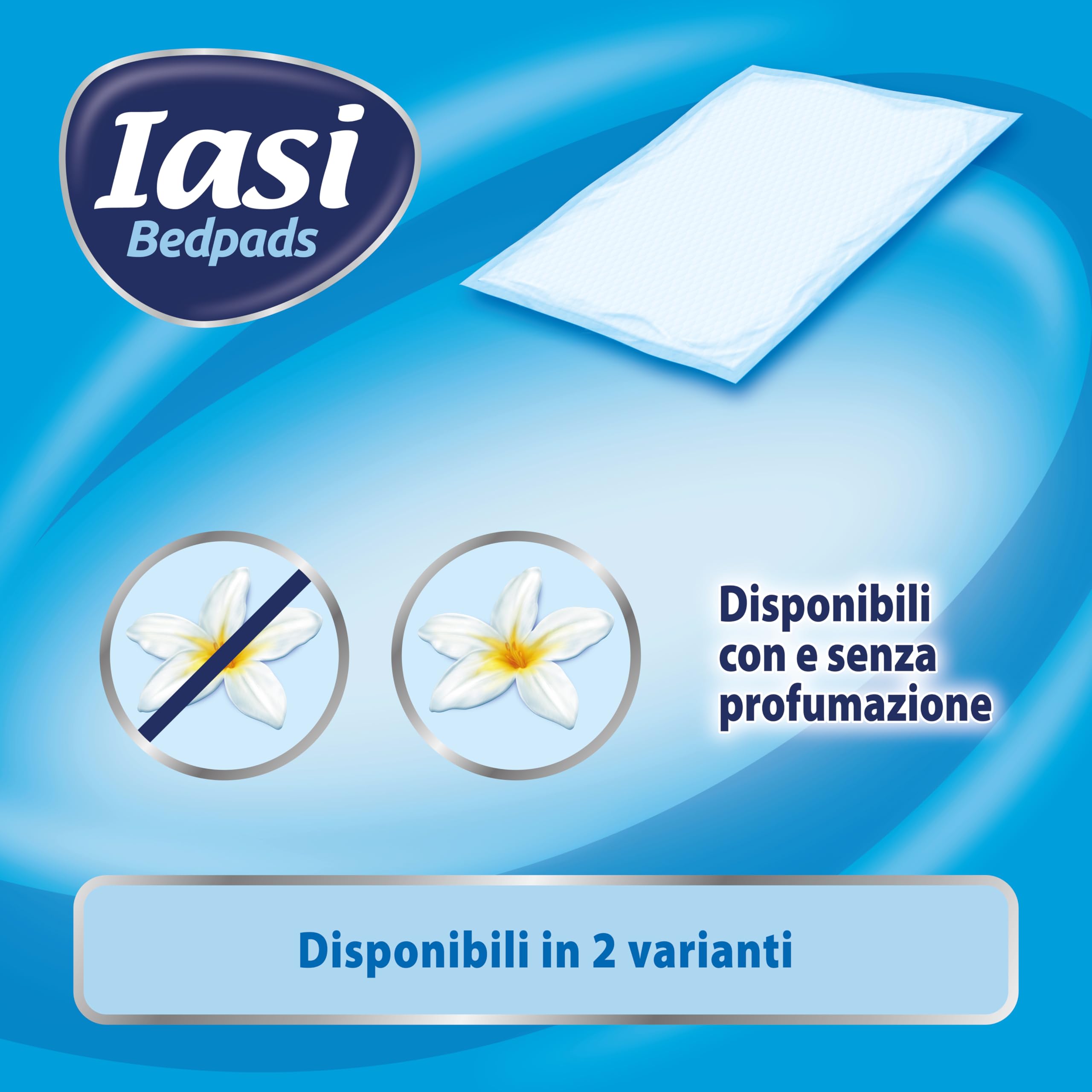 IASI traverse letto 60x90 Fresh, Assorbenza Maxi Plus, tecnologia 'odour control' con delicata profumazione, 90 Unità