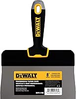Vista 1 de DEWALT Cuchillo de espátula de 8" Big Back Acero inoxidable con mango de agarre suave DXTT-2-190