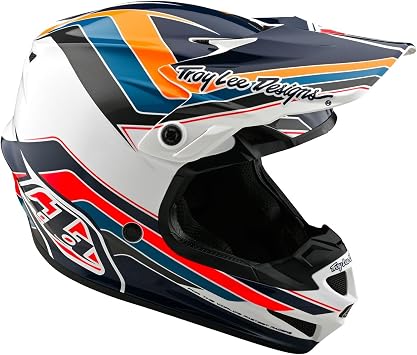 Troy Lee Designs SE4 Polyacrylite Adult Motocross Off-Road Dirt Bike Helmet with MIPS