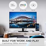 ViewSonic VA3209M Moniteur IPS Full HD de 32 po 1080p avec Bords Fins, 75Hz, Protection des Yeux, Entrées HDMI, VGA pour Maison et Bureau