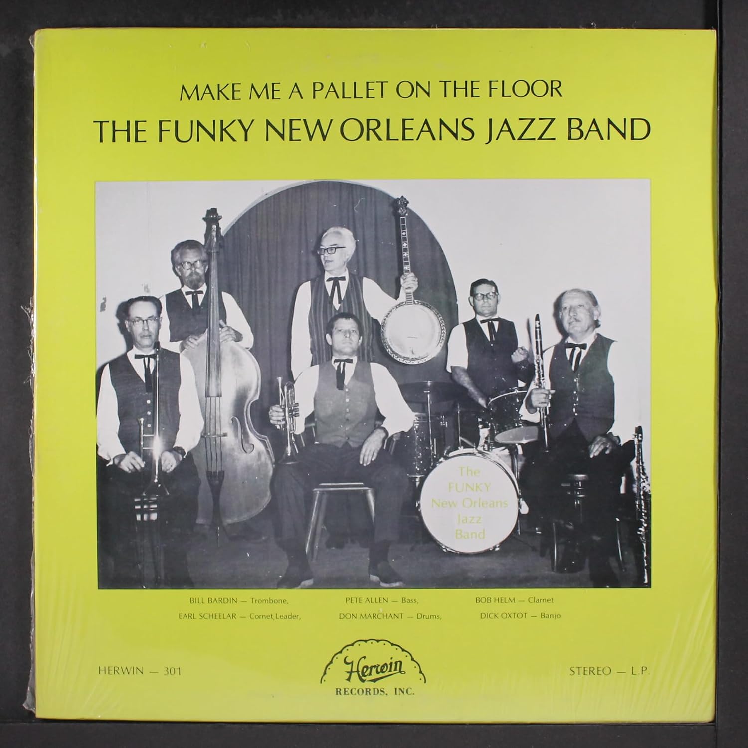 FUNKY NEW ORLEANS JAZZ BAND make me a pallet on