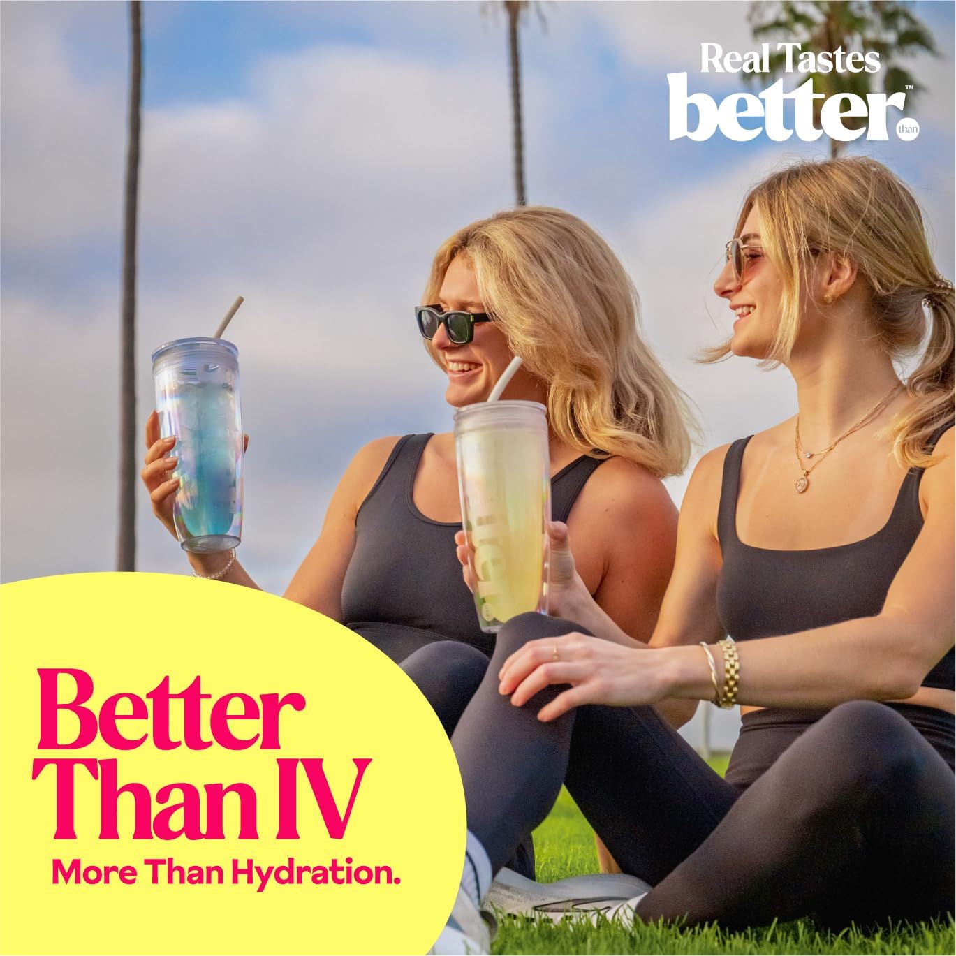 Better Than Electrolyte & Vitamin Supplement Powder, Drink Mix with B12, L-Theanine, D3, K2, Zinc, Magnesium, Potassium, Supports Calm Focus & Energy, Tangerine Tango, 15 Pack