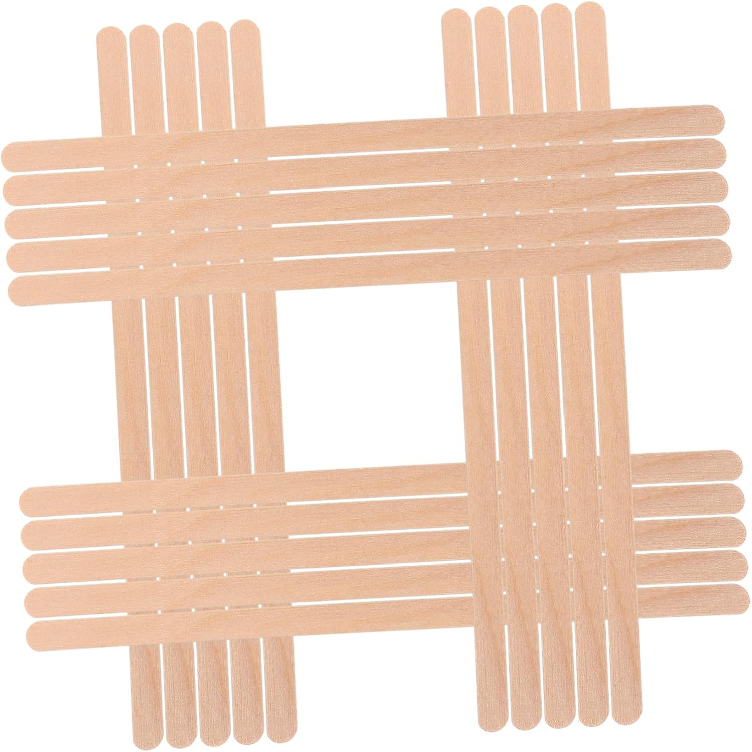 STOBAZA 150pcs Wooden Coffee Stirrer Stick Mixers for Art Sturdy Stirring Sticks Individually Packaged for Drinks and Cocktails
