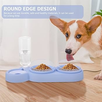 Pet Cat Bowl Automatic Feeder DIY Multi-in-one Splicing