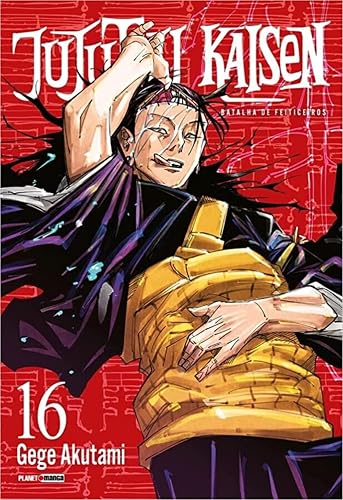 Jujutsu Kaisen vol. 16 — capa da edição Panini