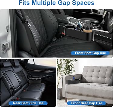 EEEKit Extra Cup Holder for Car: Seat Wedge Car Cup Holder Organizer