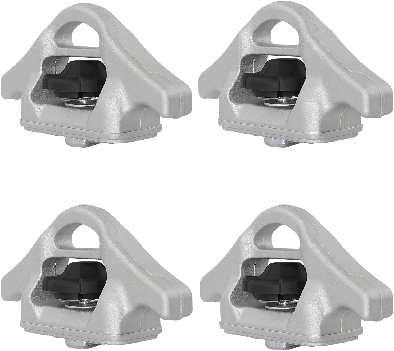 Osompar 4pcs Utili-Track Bed Tie Down Cleat for Nissan Frontier 2005-2025 Titan 2004-2015 Replaces 999T7-ZV00A