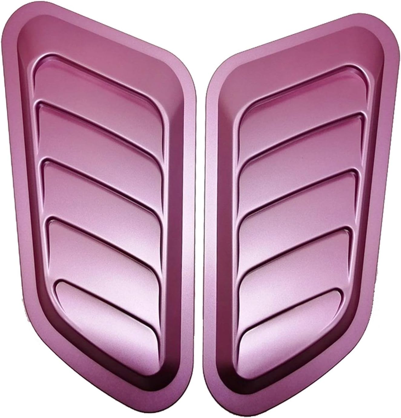 Hood Scoops Air Flow Vent Hood Car Decorative Air Flow Intake, Decorative Intake Hood Scoop ABS Universal Car DIY Stickers (Color : Carbon Fiber Color)