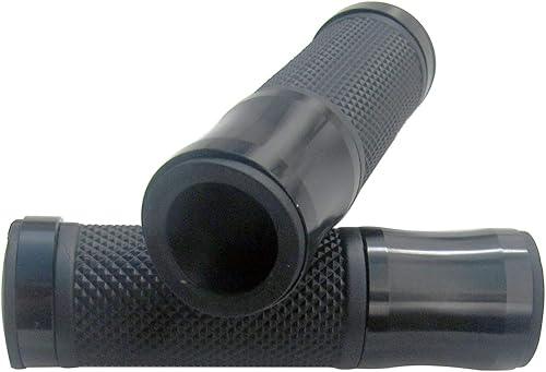 Miniatura 2 de Empuñaduras de manillar de extremo abierto, color negro compatible con Ducati Monster 750 S