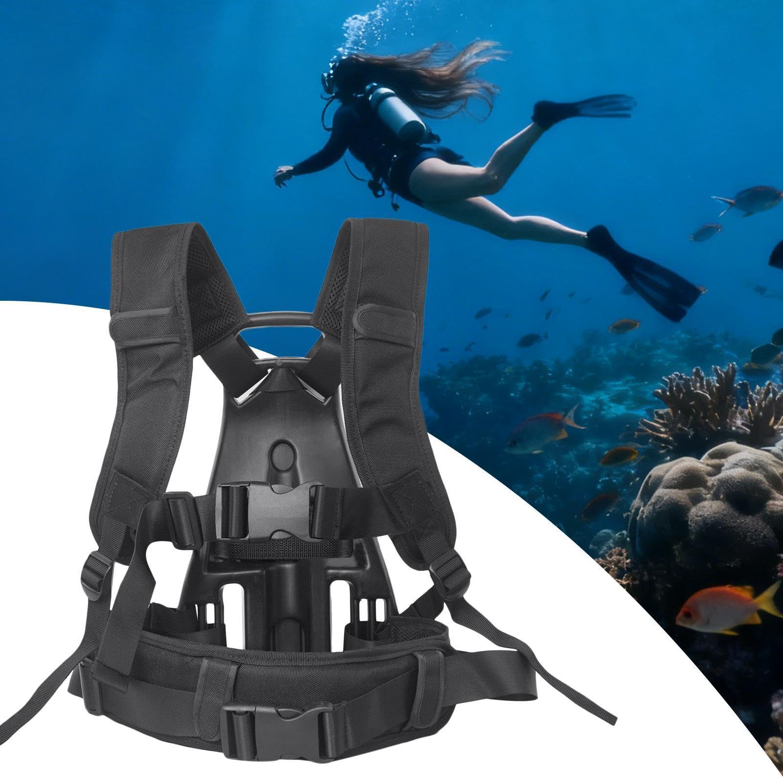 Borsa per Serbatoio Sub Sacca Trasporto Ossigeno | Carrier per Bombole Subacquee per Piscina Pubblica Allenamento Barca Riva Viaggio Outdoor