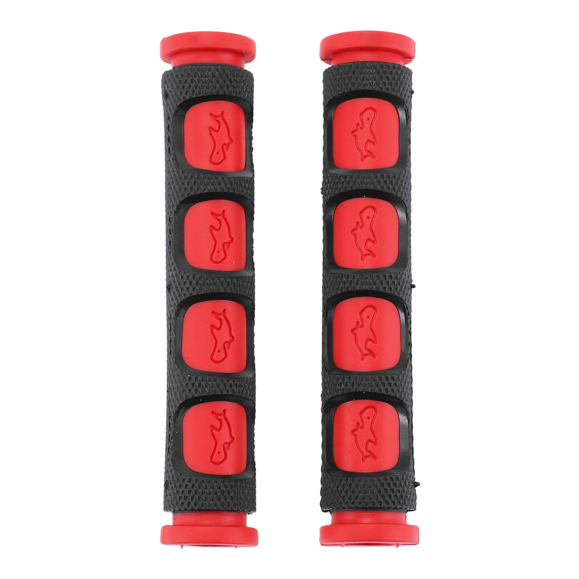 3/8" 10mm Copri Leva Freno Universale per Moto in Gomma Antiscivolo per Manopola Leva Freno per Moto Scooter Bicicletta Bici Rosso 1 Coppia