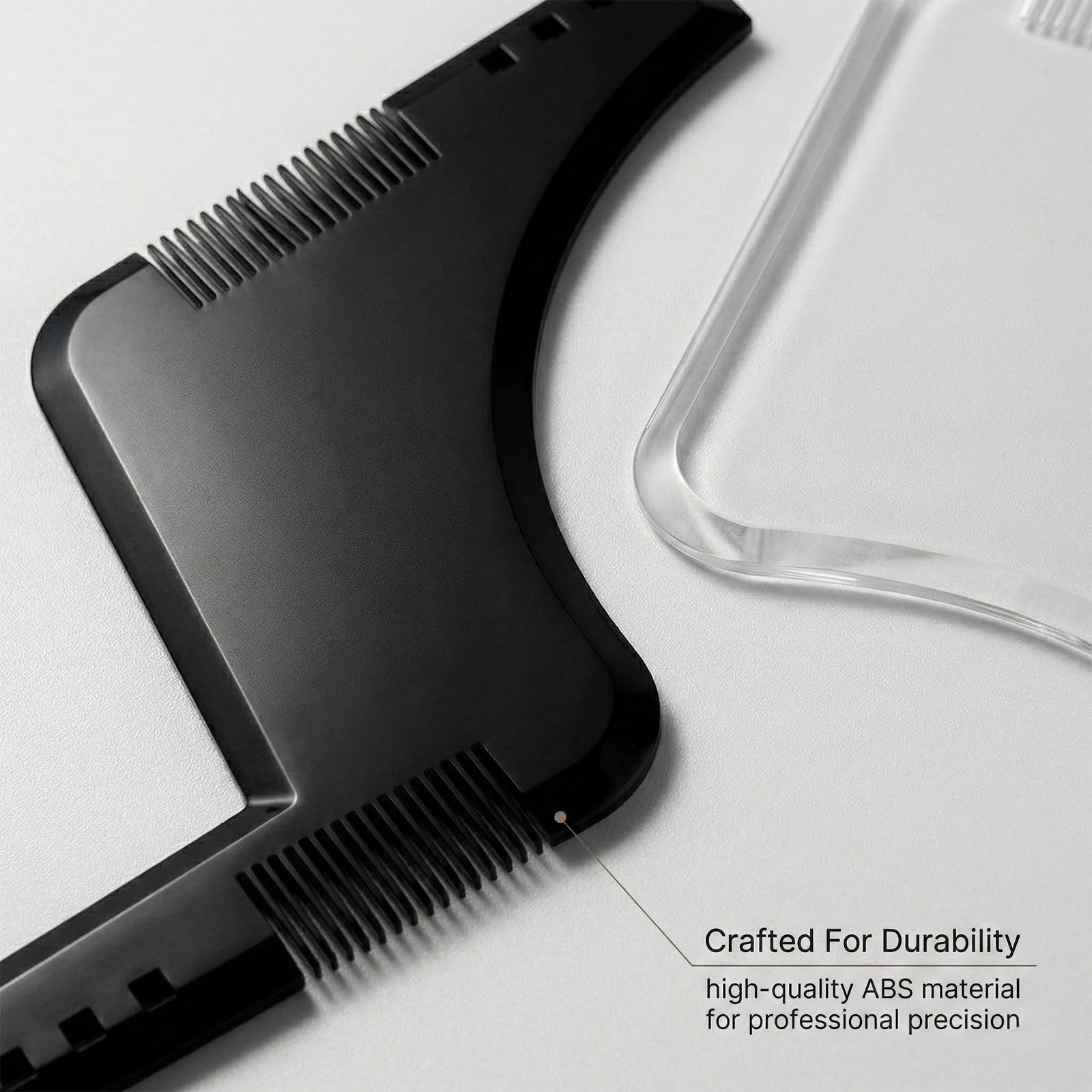 Pettine Barba,Set di 2 Pettine Barba Uomo,Spazzole per Barbas, Pettines per Modellare la Barbas, Pettines per Scolpire la Barbe Rifinita ey Curata