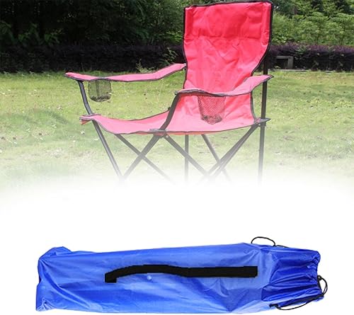 Miniatura 6 de TOOYFUL Bolsa para silla de camping, bolsa de transporte para silla de césped, organizador para silla de césped, bolsa de almacenamiento reclinable