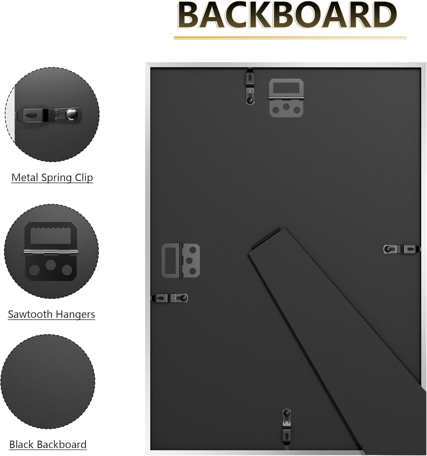 6x8 Picture Frame Silver - Aluminum 8x6 Metal Frame with Mat for 4x6 Photo, Real Glass Cover, Small Wall & Tabletop Photo Frames for Home Décor Silver 6x8