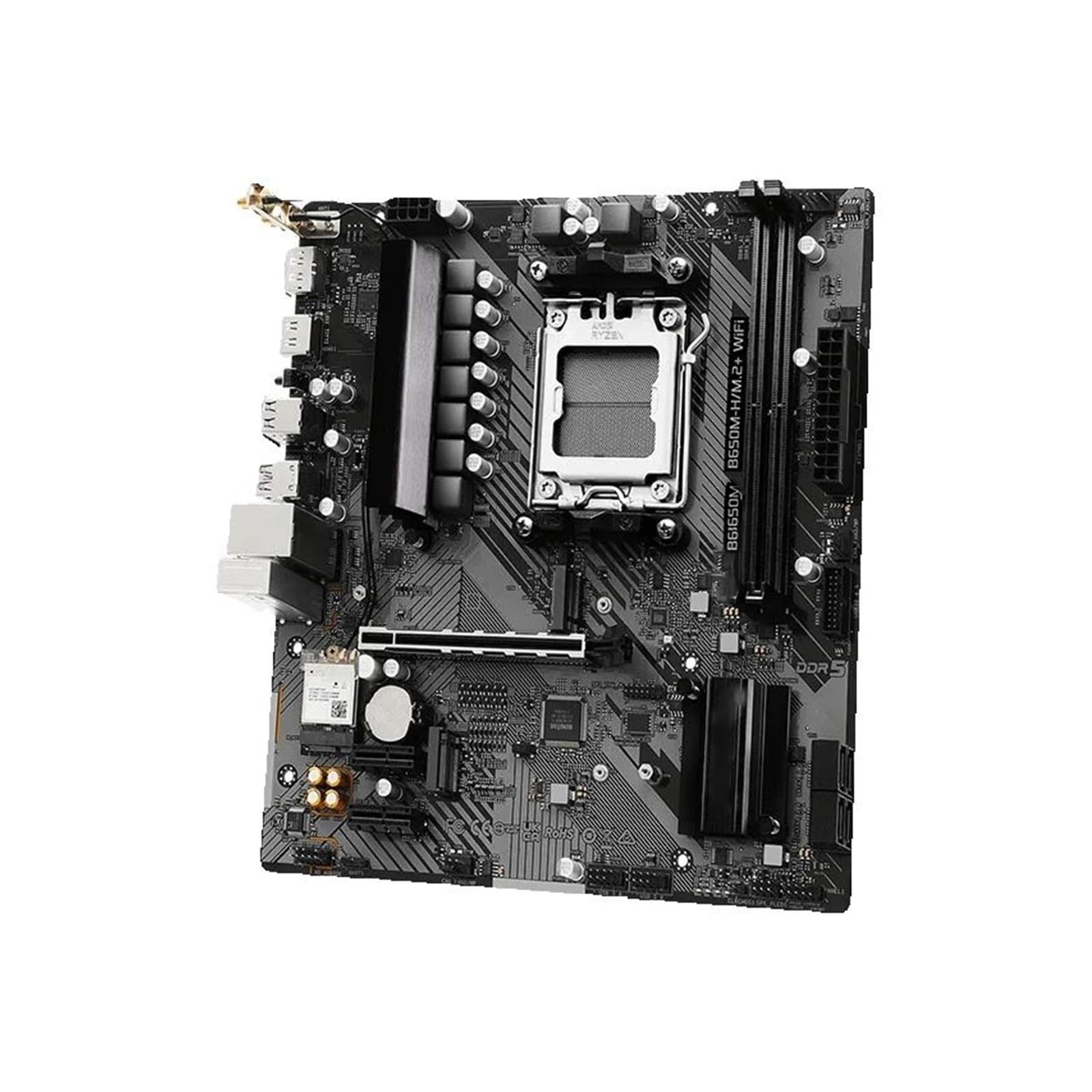 Scheda madre Scheda madre Fit For Asrock B650M-H/M.2+ WiFi Micro-ATX, AM5, LGA 1718, B650, Micro ATX, DDR5, PCIe 4.0 M.2,