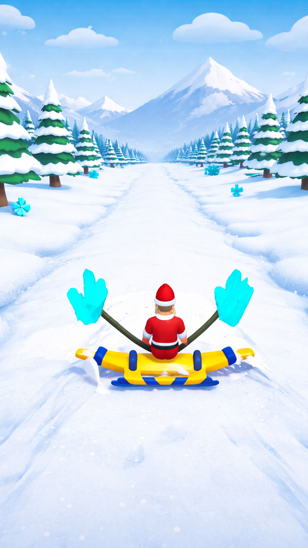 Ice Sled Rider Sled Snow Rider 3D Slide Race: Sledge Master Icy Slope Surfers ...