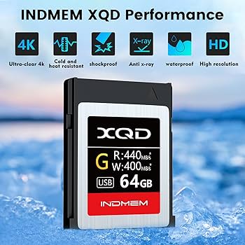 Nikon  MC-XQ64G＋Sony QDA-SB1 Amazon.com: Nikon XQD 64GB Memory Card #27214 : Electronics