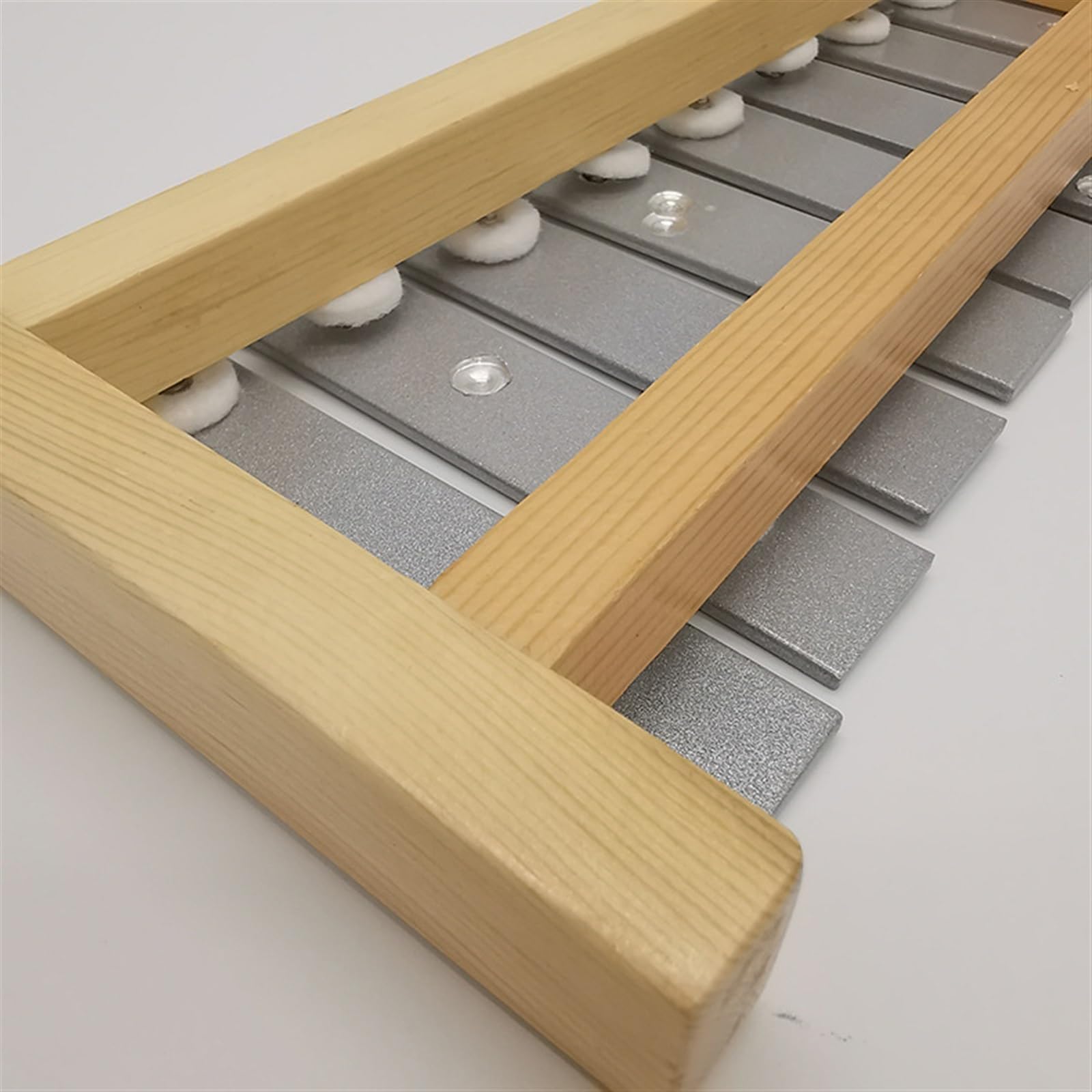 Instrument de Percussion Glockenspiel à plaque en aluminium Durable de 8 notes avec une qualité sonore nette Kit De Glockenspiel