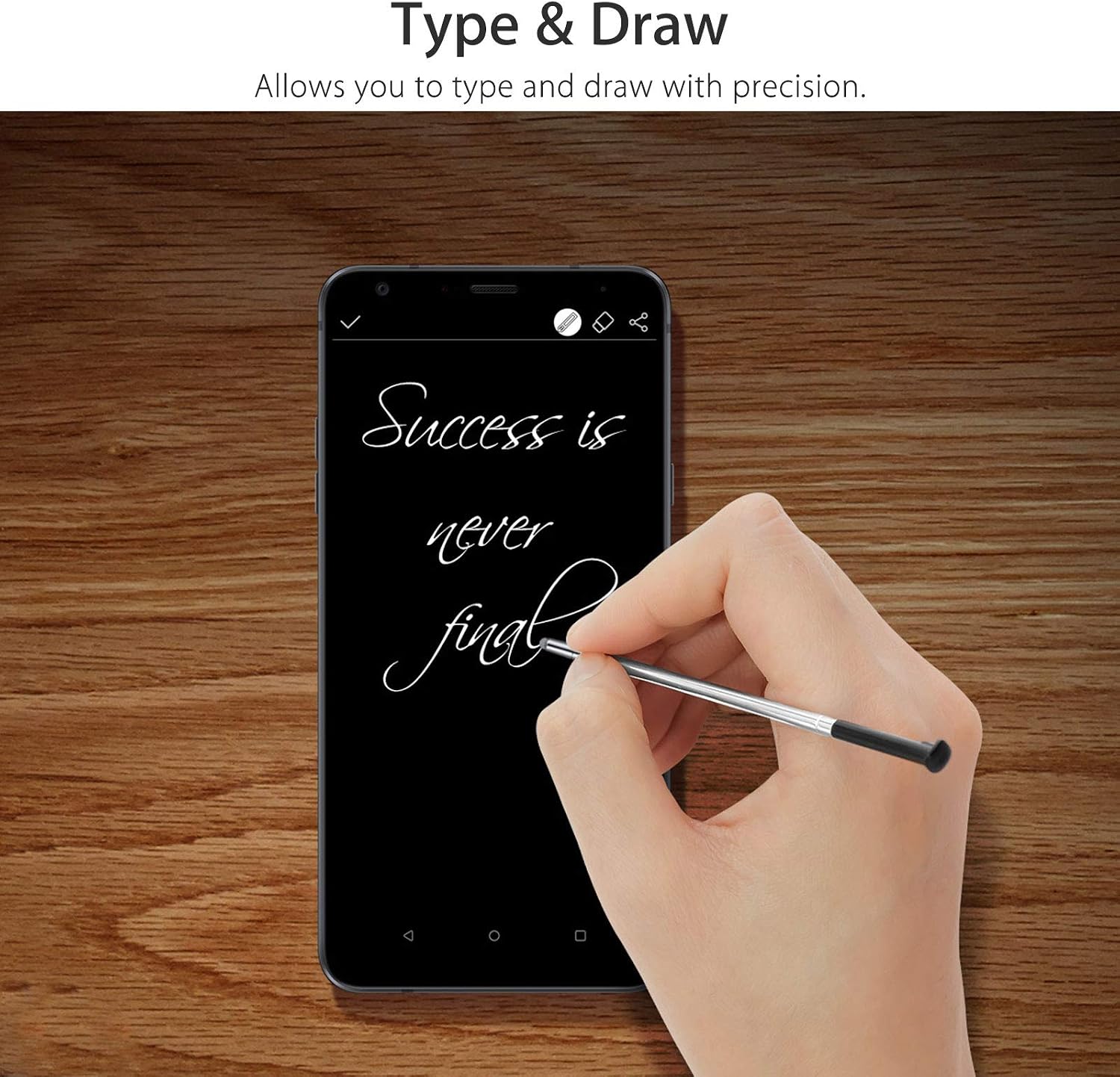 Touch Screen Stylus Pen, High Sensitivity and Precision Stylus Pen Replacement for LG Stylo 4/Q Stylus Q710/Q710MS/Q710CS/Q710AL/Q710TS /Q710US, Avoid Contact to Elevator and Other Public Place Area