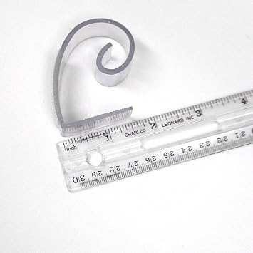 TableLinensforLess Table Skirting Clips for (Lifetime) 2.0 to 2.125 Table Edge, 1 Clip Width, (25 Pack) (SMC)