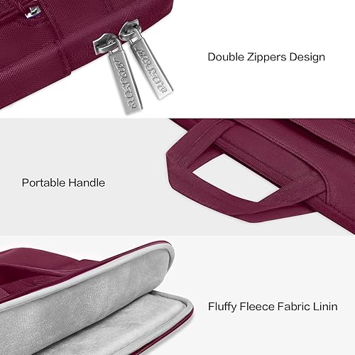 Miniatura 81 de MOSISO - Bolso de hombro para laptop compatible con MacBook Air de 13 pulgadas M2 A2681 M1 A2337 A2179 A1932/Pro 13 M2 M1 A2338 A2251 A2289 A2159