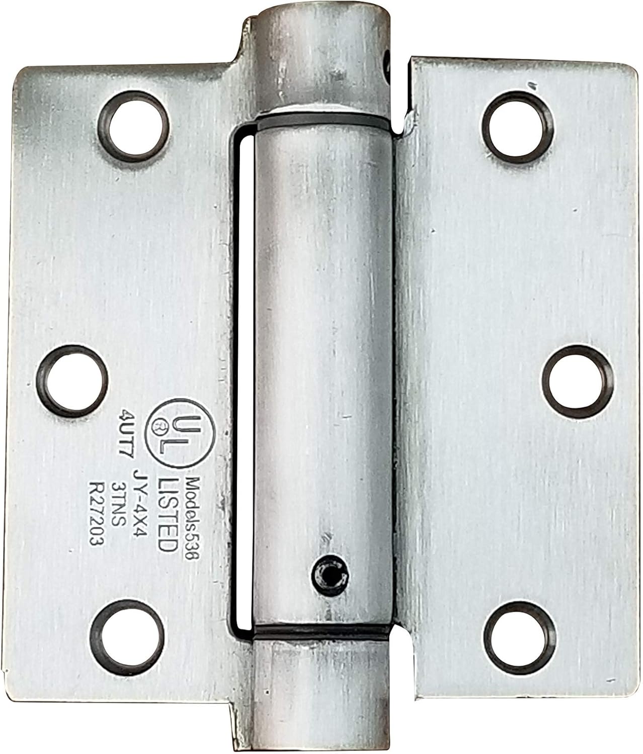 Hinge Outlet 3.5 Inch Square Stainless Steel Spring Hinges, Highly Rust Resistant, 4 Pack