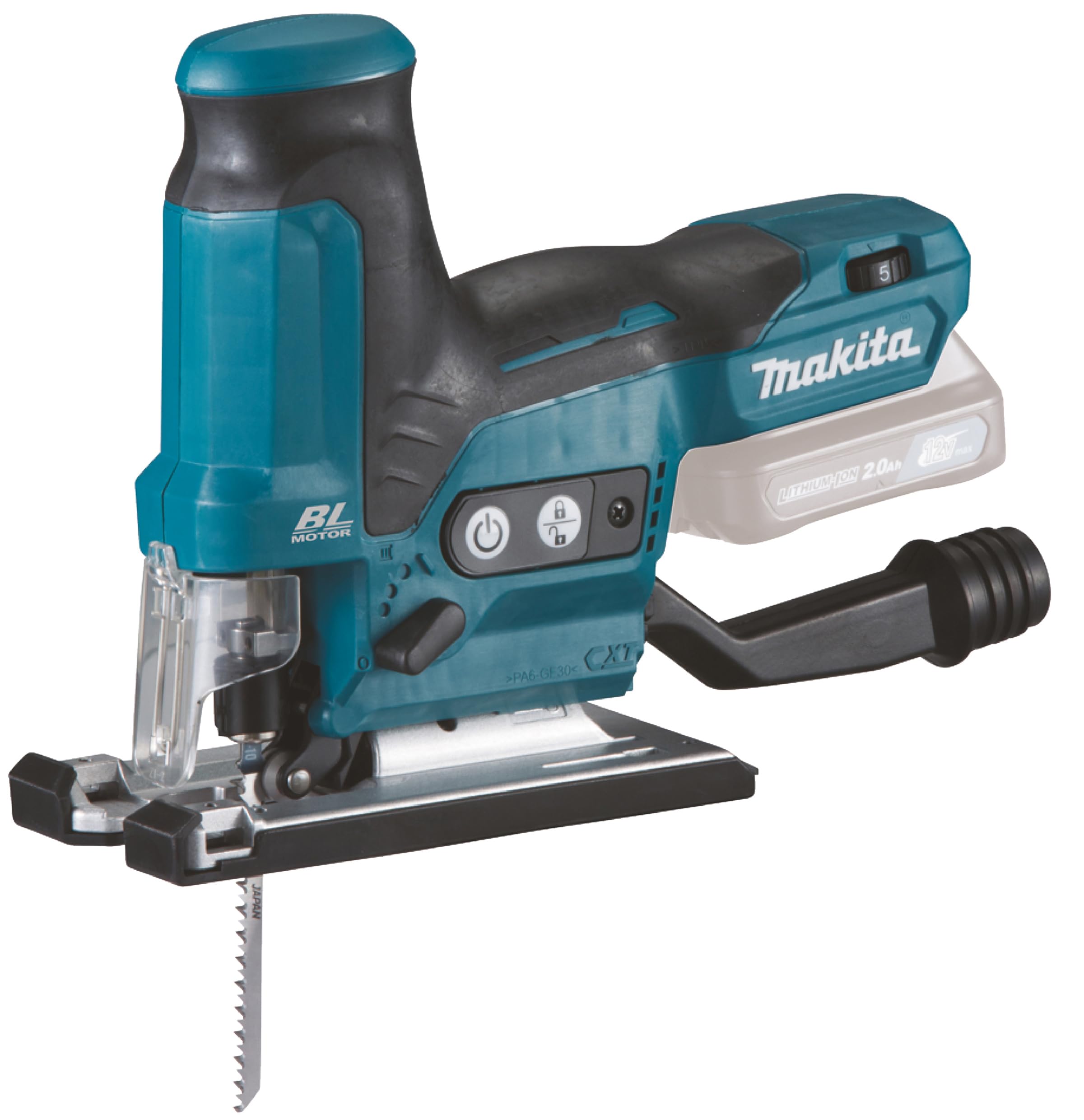 Makita Blue Jv102dz 12V Max Li-Ion Cxt Brushless Jigsaw - Batteries And Charger Not Included