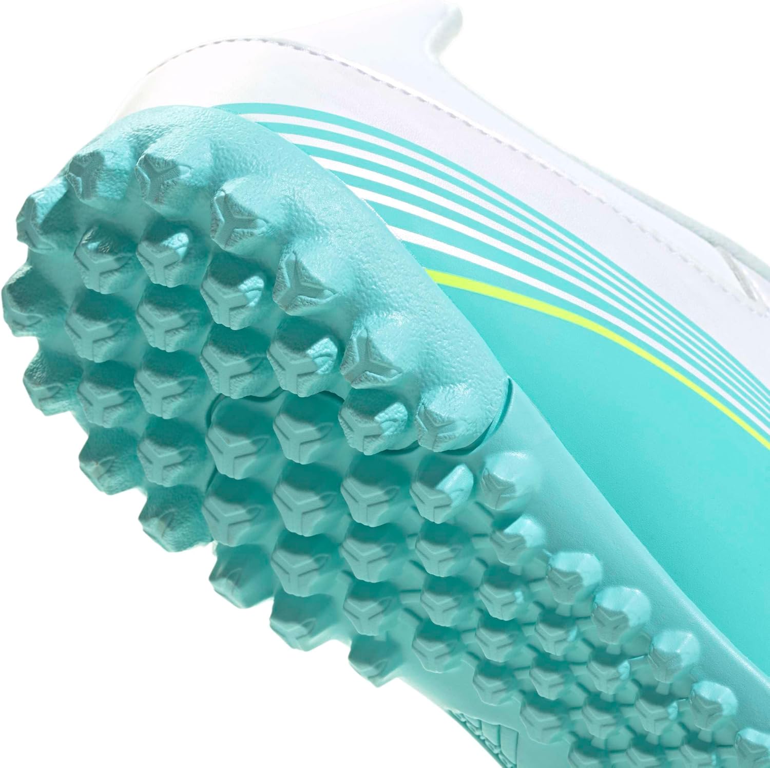 adidas Mens F50 Messi Club Turf Soccer Cleats - White
