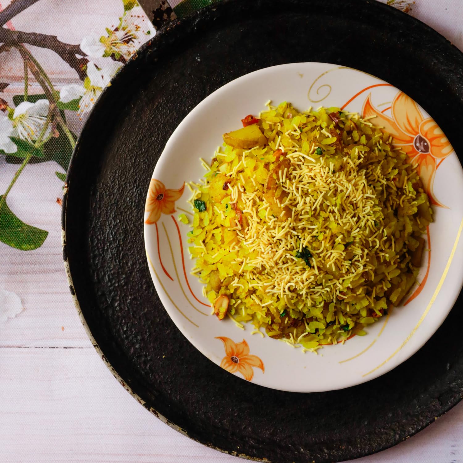 MAMA Arroz Instantáneo Curry Verde Pescado 10x80gr
