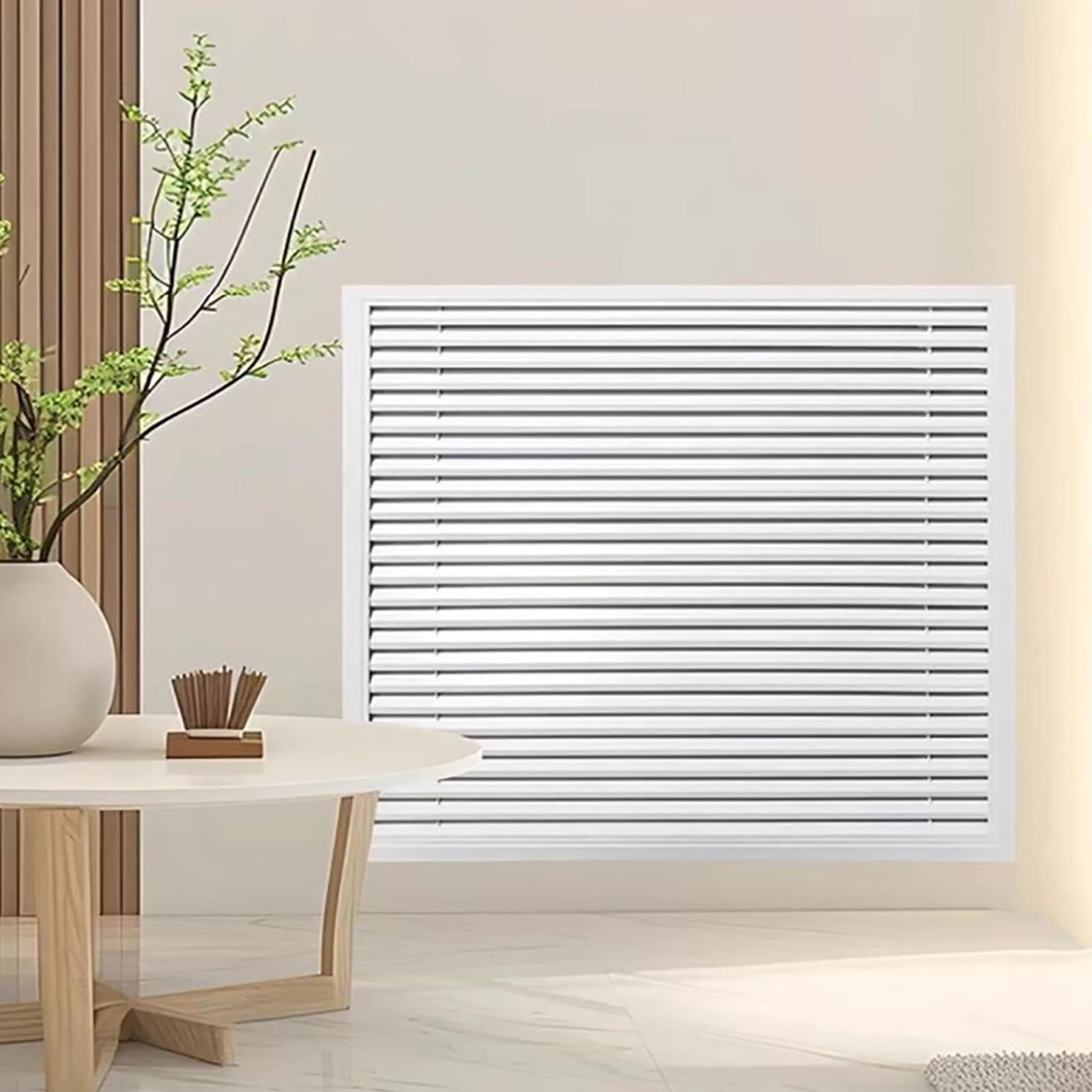 Griglia di Ventilazione A Filo, Griglia di Ventilazione Decorativa da Parete E Soffitto per Bagno, Soffitta, Pannello di Ispezione di Accesso(20x20in (51x51cm))