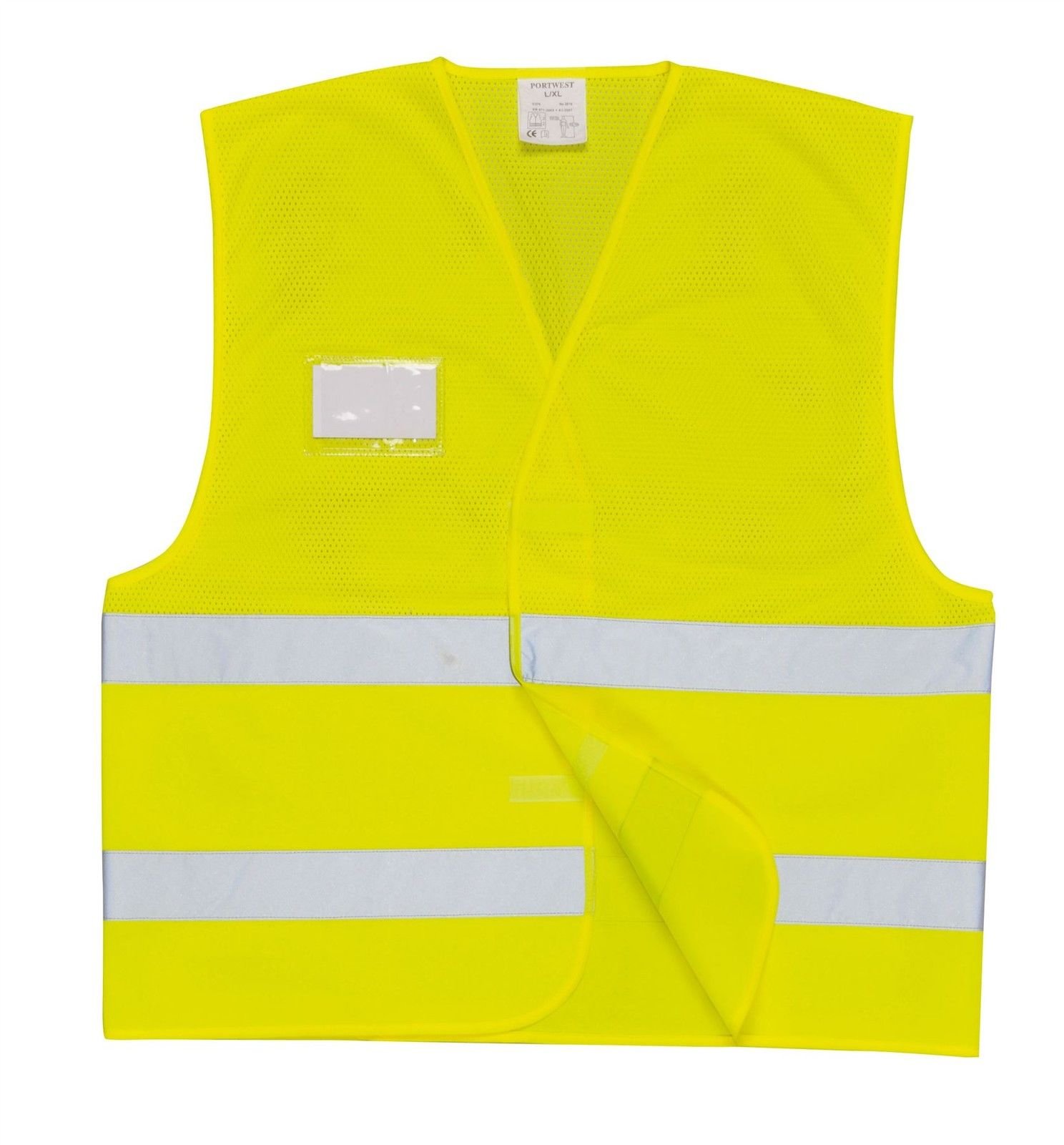 Portwest Hi-Vis Mesh Vest C494Ye from B&Q